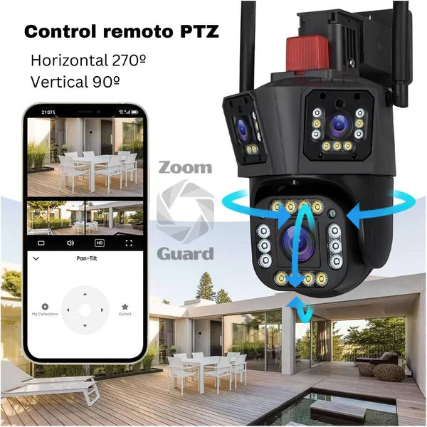 Zoom Guard - Cámara de Seguridad + Memoria ilimitada 🔥